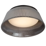 VIXI Plafon Ø 35 cm LED Dim. 1x17,6W 2900K przydymiony szary 25115/35/65 Lucide - zdjęcie dodatkowe 3